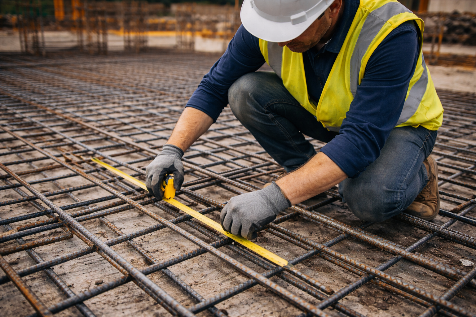 Commercial construction site