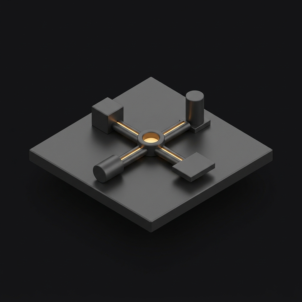 Polymorphic — four different shapes connected to one socket